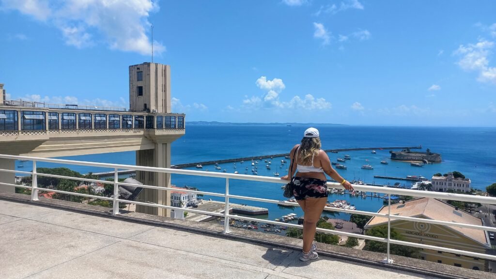 Elevador Lacerda vista bahia